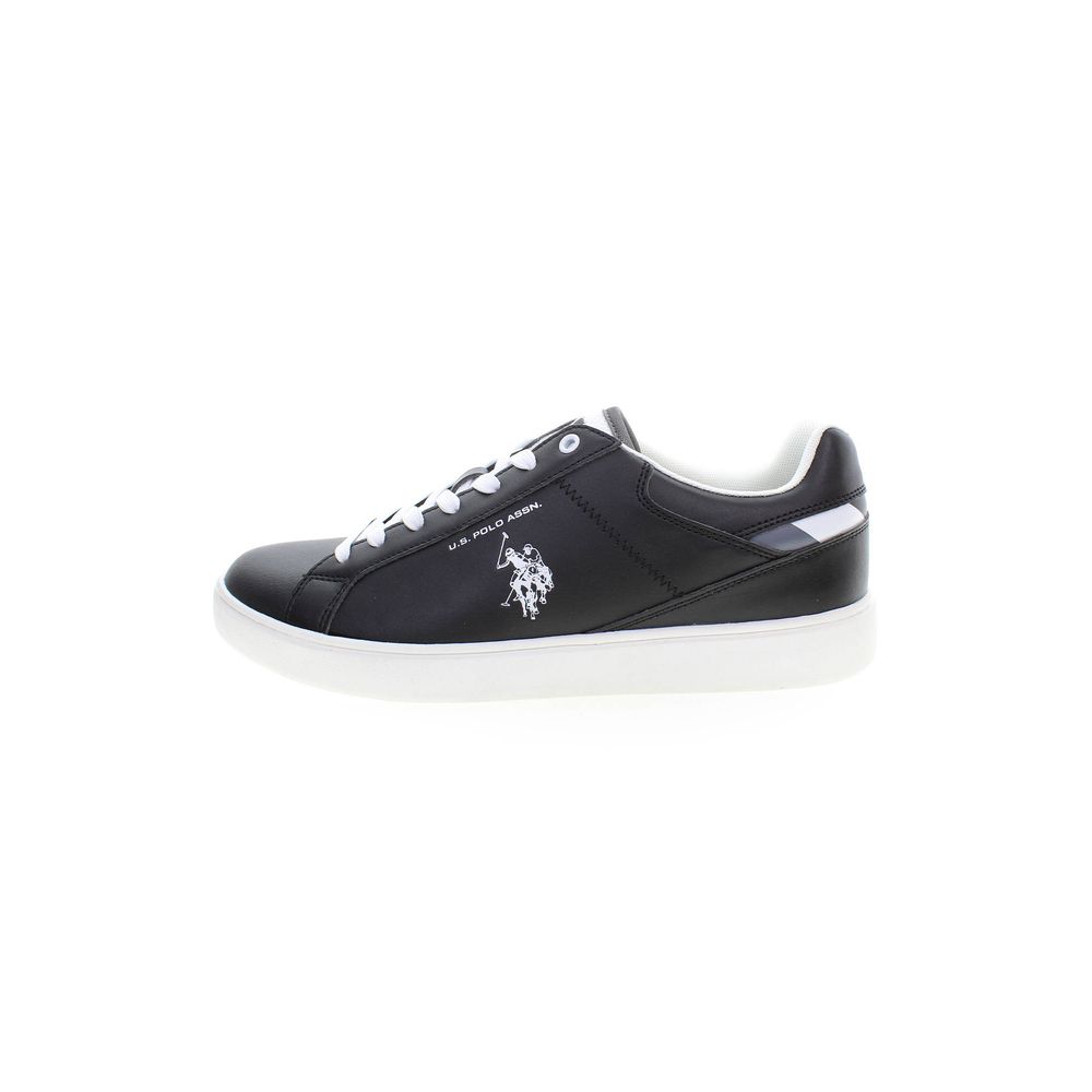 U.S. POLO ASSN. Black Polyester Sneaker