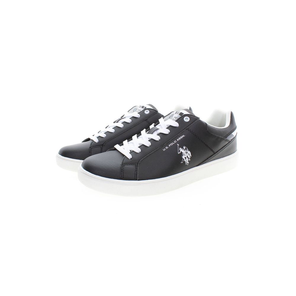 U.S. POLO ASSN. Black Polyester Sneaker