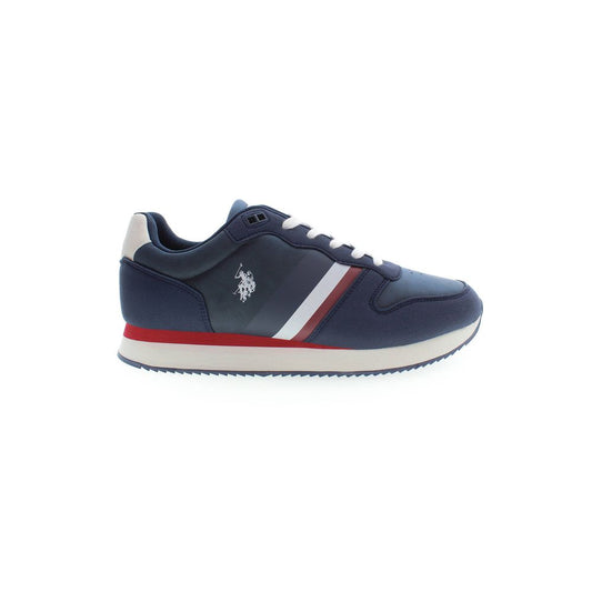 U.S. POLO ASSN. Blue Polyester Sneaker