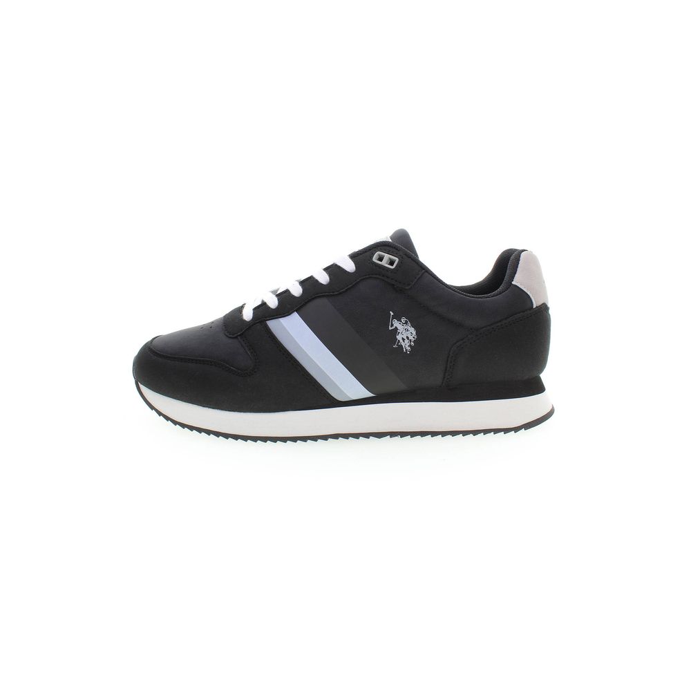 U.S. POLO ASSN. Black Polyester Sneaker