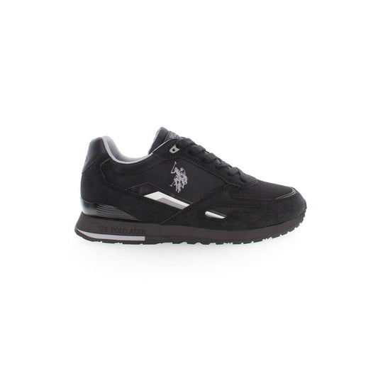 U.S. POLO ASSN. Black Polyester Sneaker