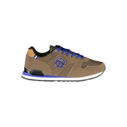 Sergio Tacchini Brown Polyester Sneaker