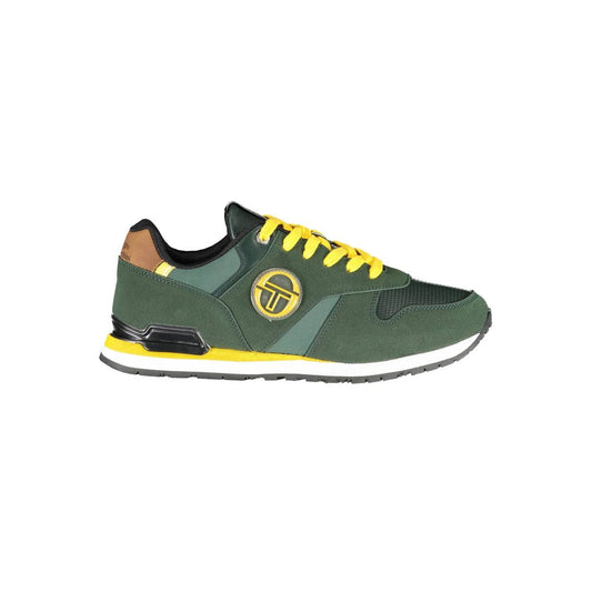 Sergio Tacchini Green Polyester Sneaker