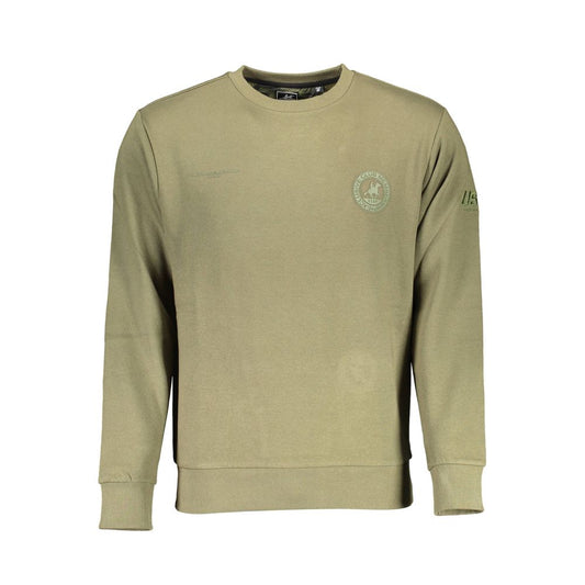 U.S. Grand Polo Green Cotton Sweater