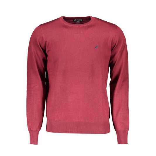 U.S. Grand Polo Red Nylon Sweater