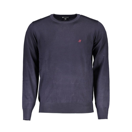 U.S. Grand Polo Blue Nylon Sweater