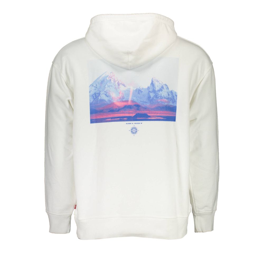 Levi's White Cotton Sweater