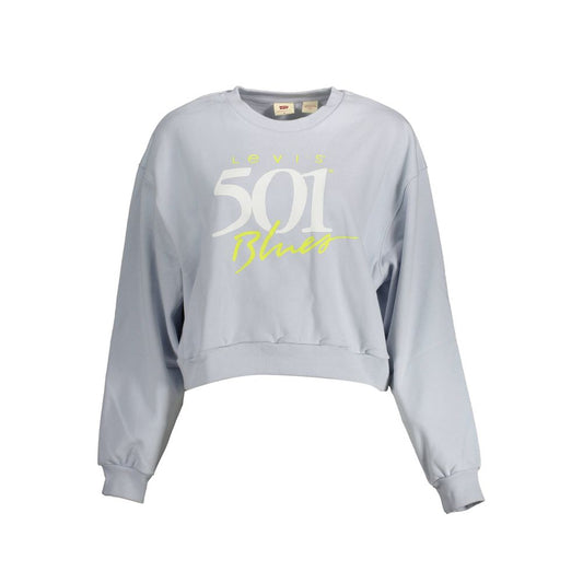 Levi's Blue Cotton Sweater