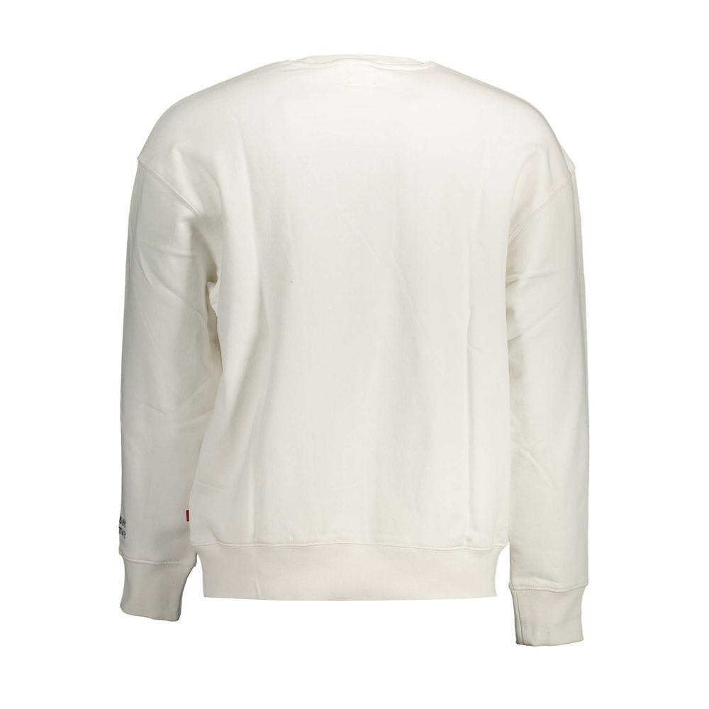 Levi's White Cotton Sweater