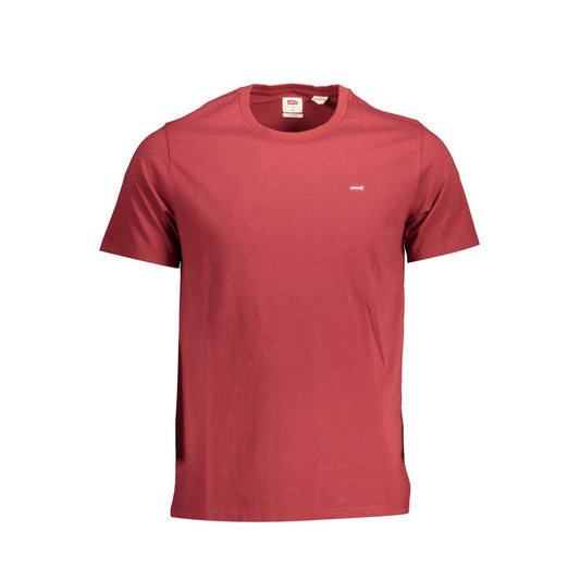 Levi's Red Cotton T-Shirt