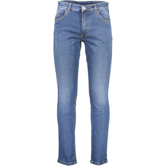 North Sails Blue Cotton Jeans & Pant