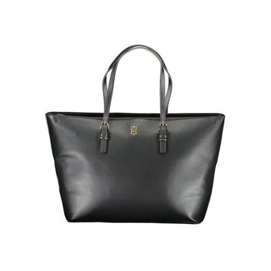 Tommy Hilfiger Black Polyethylene Handbag