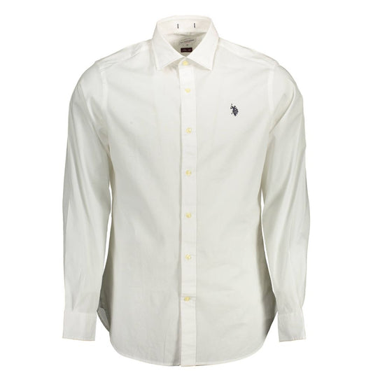 U.S. POLO ASSN. White Cotton Shirt