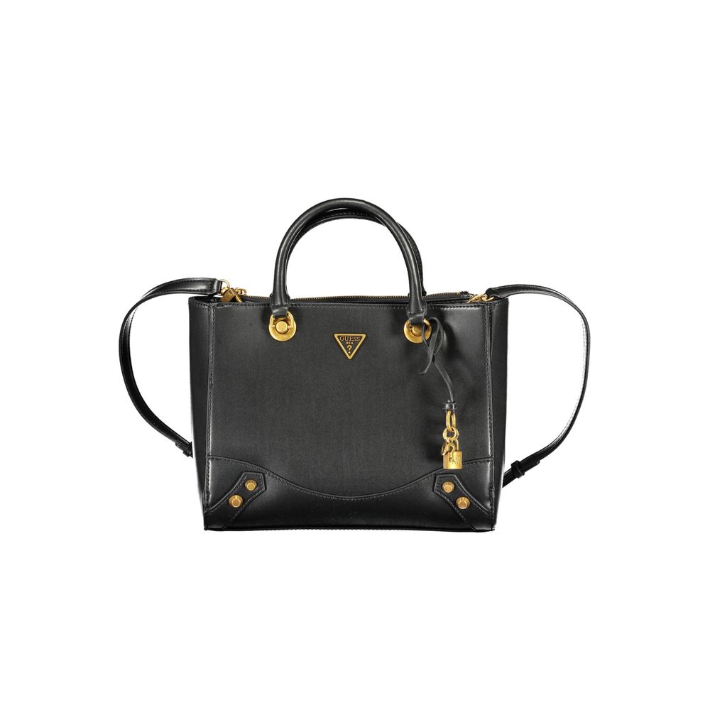 Guess Jeans Black Polyethylene Handbag