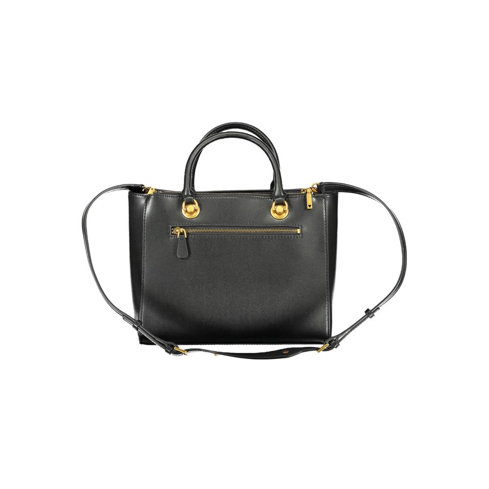 Guess Jeans Black Polyethylene Handbag