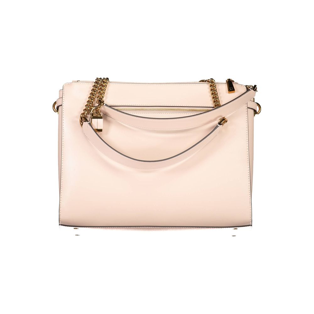 Guess Jeans Pink Polyethylene Handbag