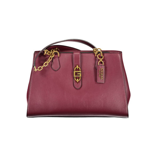Guess Jeans Purple Polyethylene Handbag
