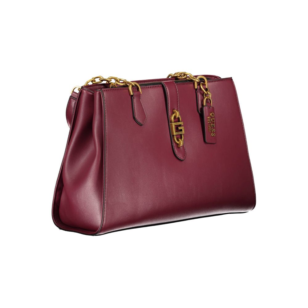 Guess Jeans Purple Polyethylene Handbag