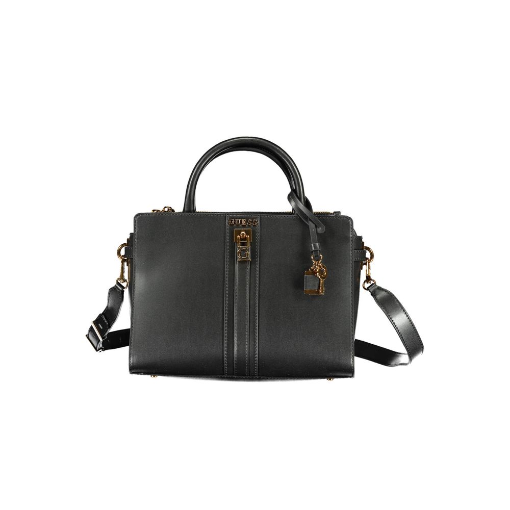 Guess Jeans Black Polyethylene Handbag
