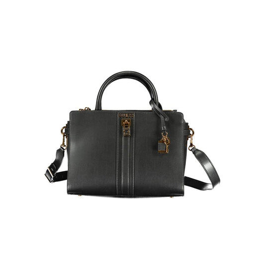 Guess Jeans Black Polyethylene Handbag
