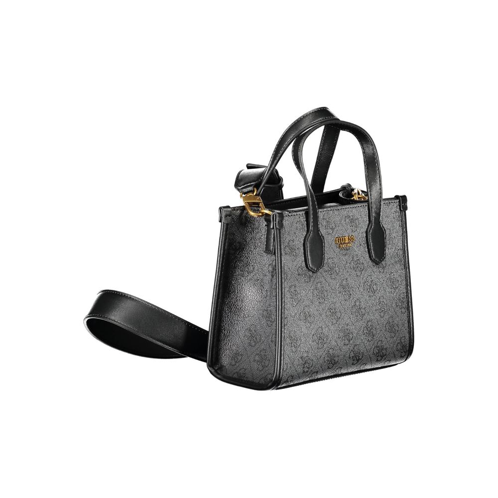 Guess Jeans Black Polyethylene Handbag