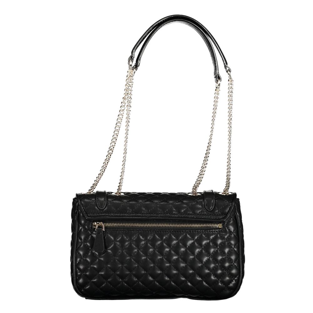Guess Jeans Black Polyethylene Handbag