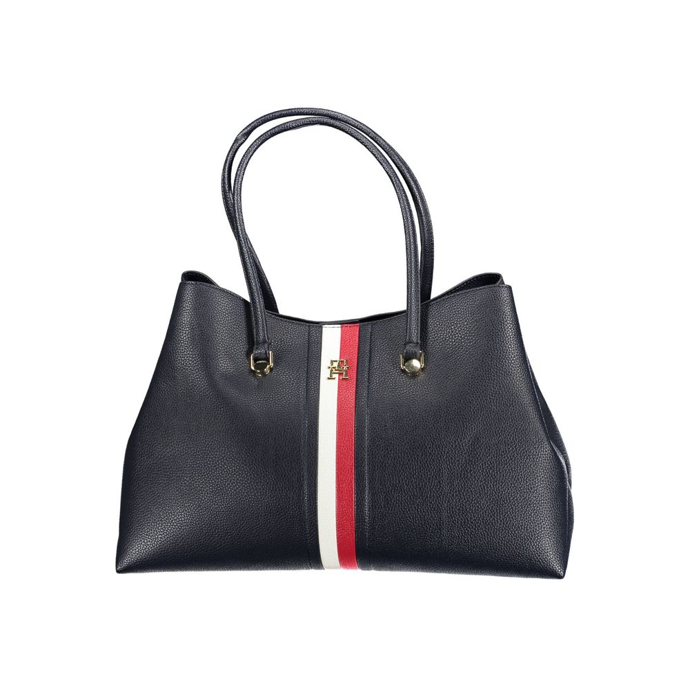 Tommy Hilfiger Blue Polyethylene Handbag
