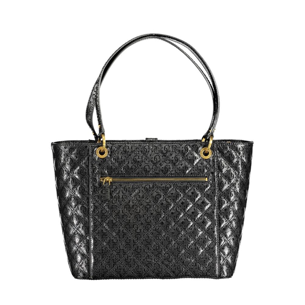 Guess Jeans Black Polyethylene Handbag