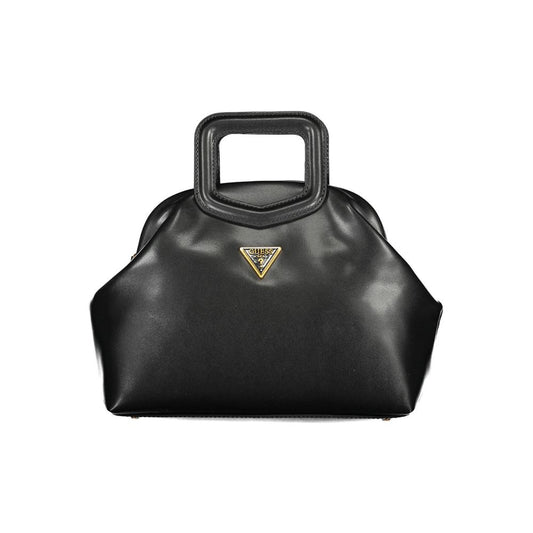 Guess Jeans Black Polyethylene Handbag
