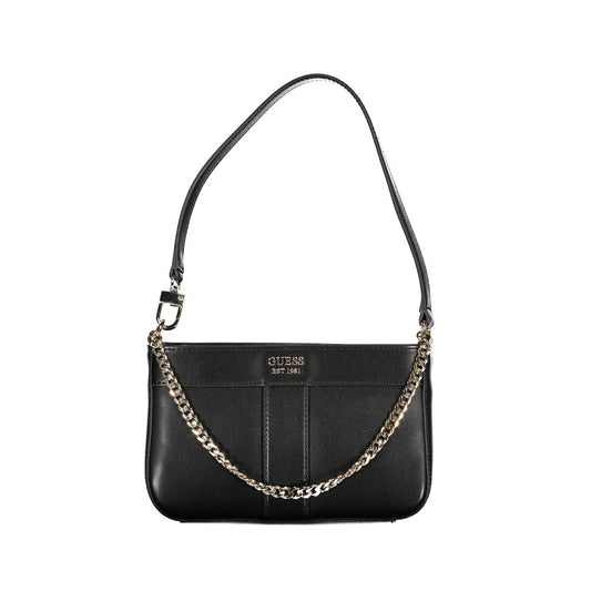 Guess Jeans Black Polyethylene Handbag