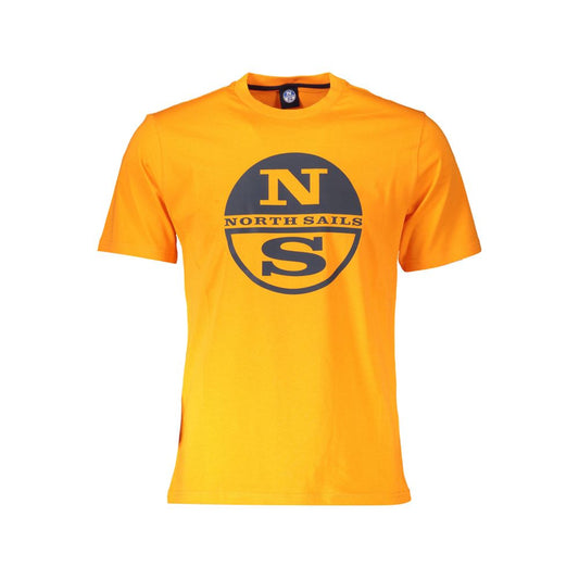 North Sails Orange Cotton T-Shirt