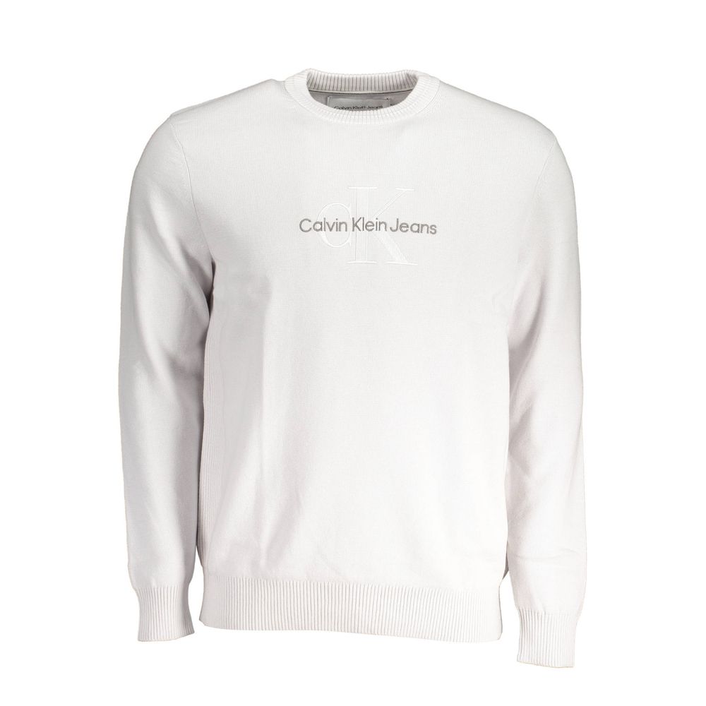 Calvin Klein Gray Cotton Sweater