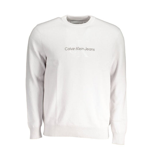 Calvin Klein Gray Cotton Sweater