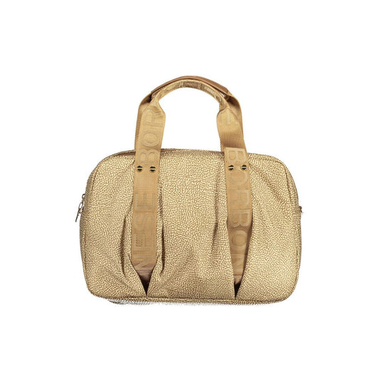 Borbonese Beige Polyester Handbag