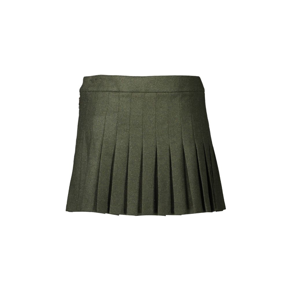 Fred Perry Green Polyester Skirt