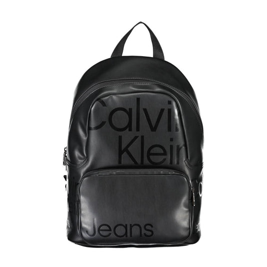 Calvin Klein Black Polyethylene Backpack