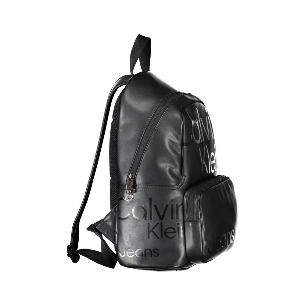 Calvin Klein Black Polyethylene Backpack