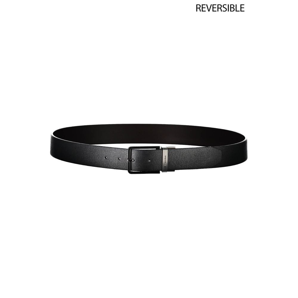 Calvin Klein Black Polyester Belt