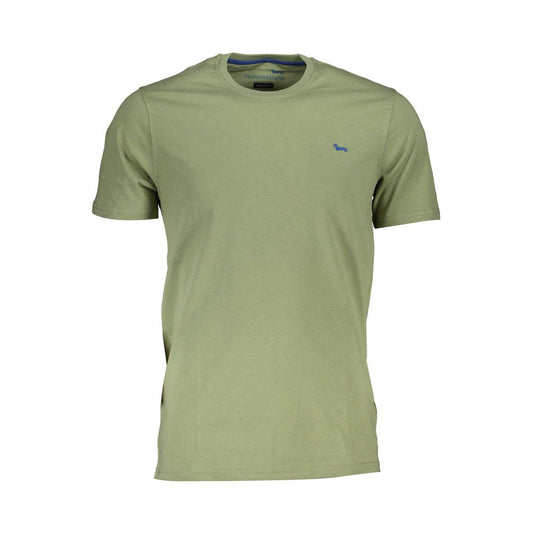 Harmont & Blaine Green Cotton T-Shirt