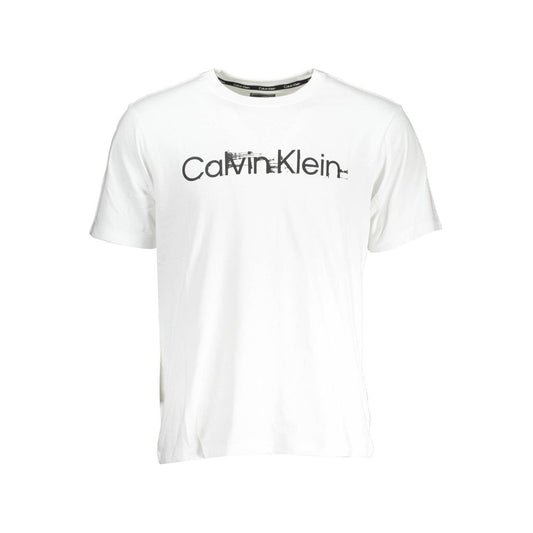 Calvin Klein White Cotton T-Shirt