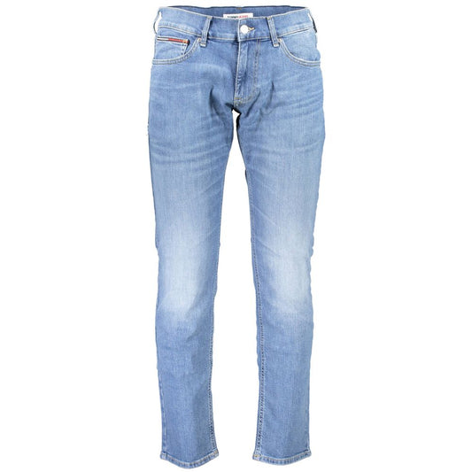 Tommy Hilfiger Blue Cotton Jeans & Pant