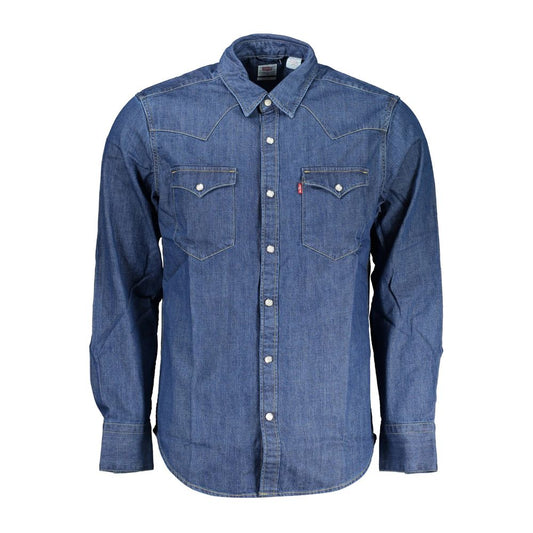 Levi's Blue Cotton Shirt