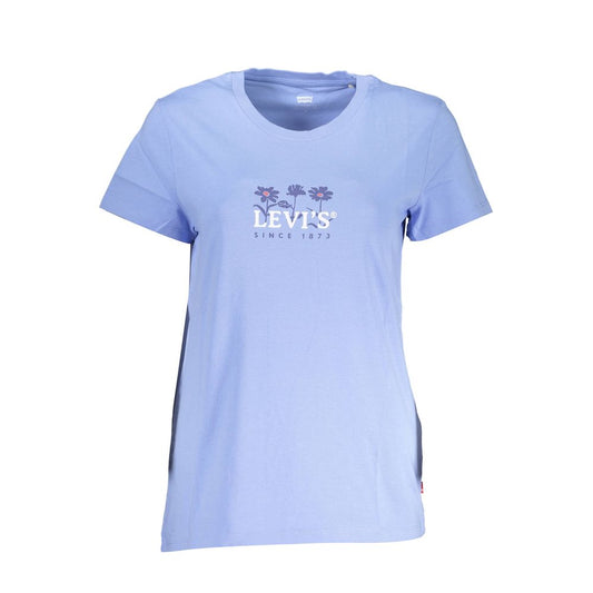Levi's Blue Cotton Tops & T-Shirt
