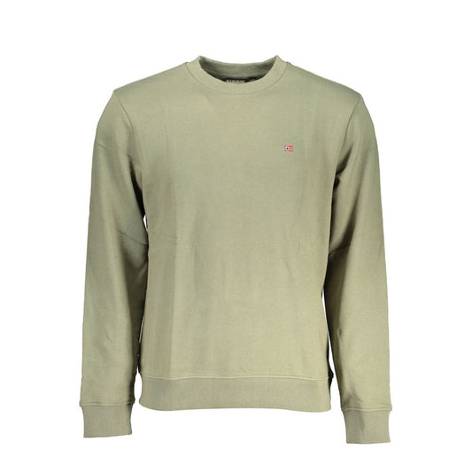 Napapijri Green Cotton Sweater