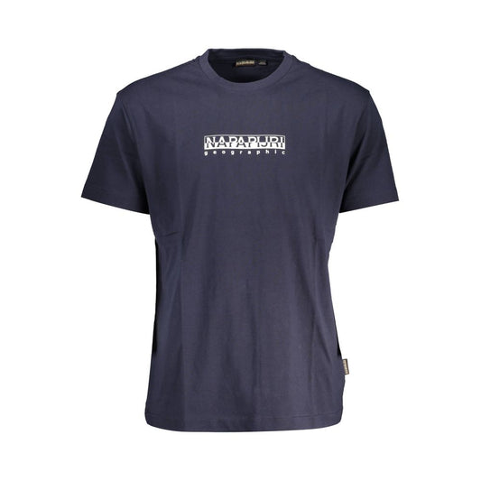Napapijri Blue Cotton T-Shirt