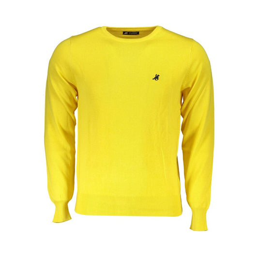 U.S. Grand Polo Yellow Cotton Sweater