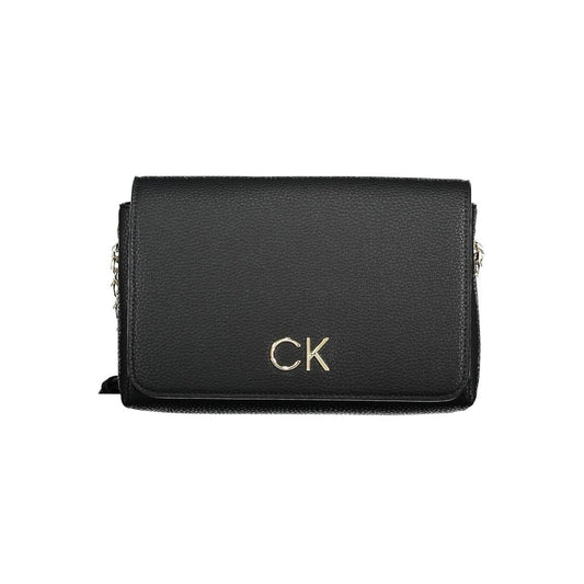 Calvin Klein Black Polyester Handbag