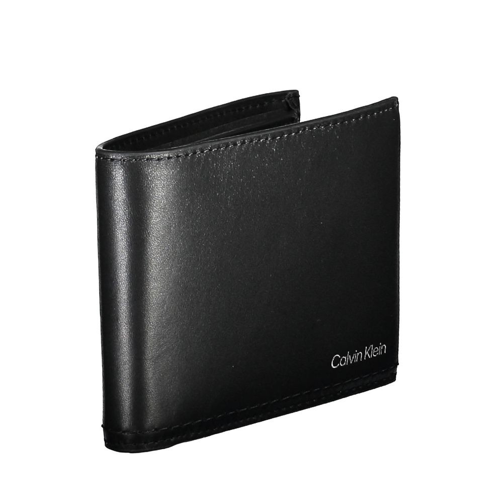 Calvin Klein Black Leather Wallet
