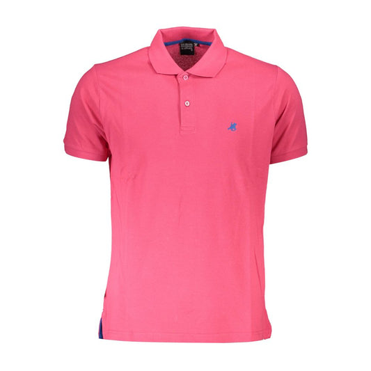 U.S. Grand Polo Pink Cotton Polo Shirt