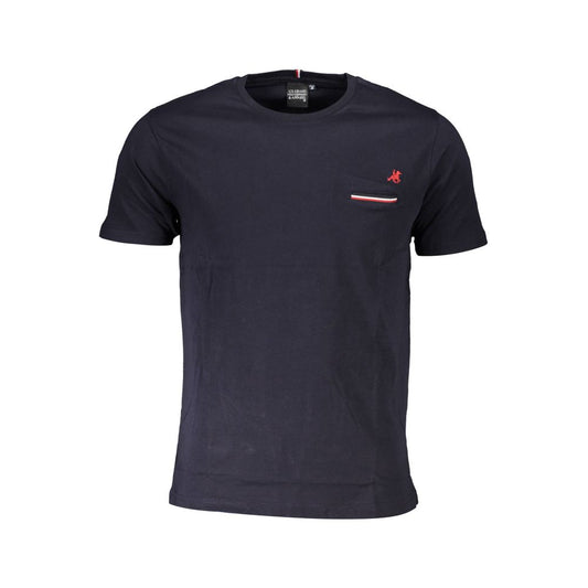 U.S. Grand Polo Blue Cotton T-Shirt